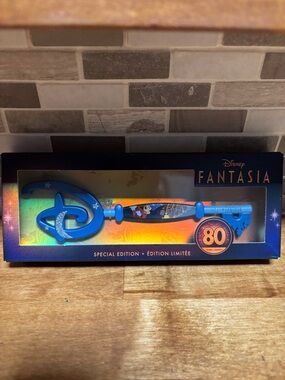 Disney Fantasia Blue Collectible Key - Special Edition